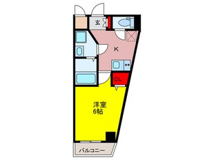 MESSAGE九条みなと通　Ⅱの物件間取画像